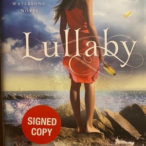 Signed copy of lullaby by Amanda hocking